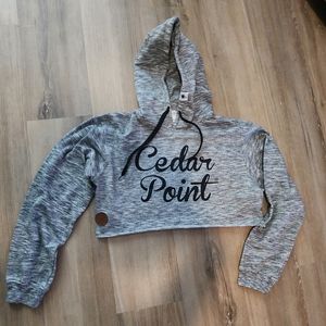 POP Surf cropped Hoodie